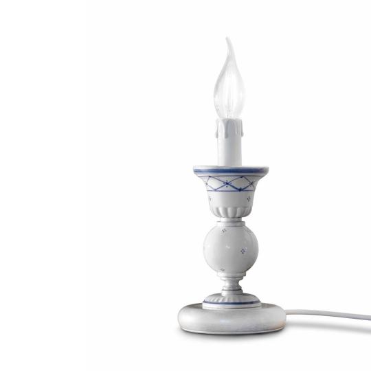 mediterran asztali lampa kek festes klasszikus gyertya formaju kezzel rusztikus paraszthaz ejjeli szekreny haloszoba nyaralo felujitas lampak vilagitas regies vintage olasz toszkan lameridiana lakberendezes ferroluce.jpg